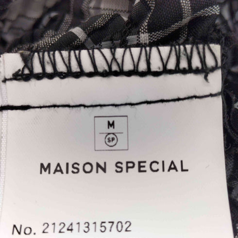 メゾンスペシャル MAISON SPECIAL Checked Shirring Bustier レディース FREE