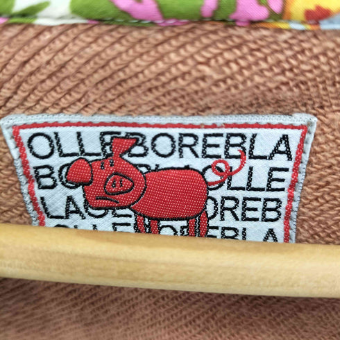 アルベロベロ OLLEBOREBLA パッチワークフーデッドボレロ レディース