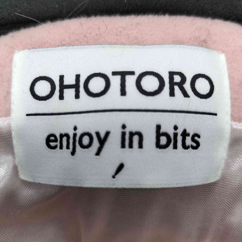オオトロ OHOTORO ノーカラーファーブルゾン レディース