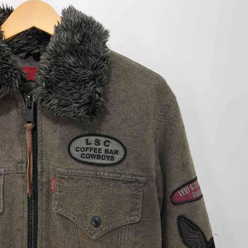 リーバイスレッド Levis RED ボア付き ピリング加工 ワークジャケット Y2K メンズ JPN:M