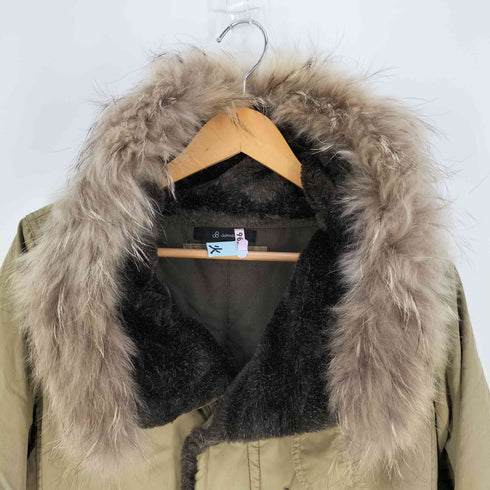 ジョンブル Johnbull ラクーンファー 中綿 アビエーターコート メンズ JPN:M