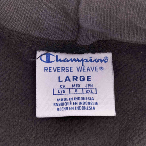 チャンピオン Champion REVERSE WEAVE ロゴワッペンパーカー メンズ JPN:L