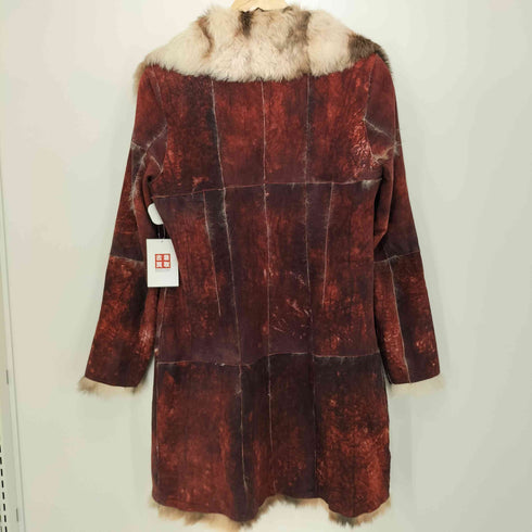 spiral spice DYED RABBIT FUR JACKET Y2K レディース
