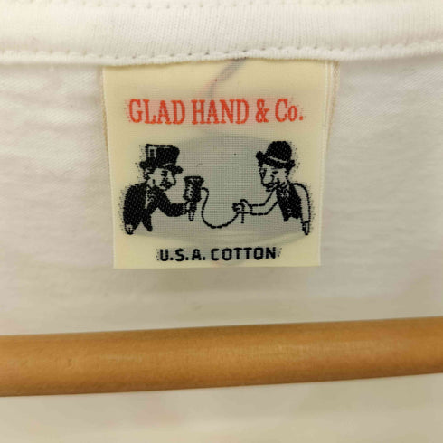 グラッドハンド GLADHAND USA COTTON ポケット Tシャツ メンズ JPN:XL