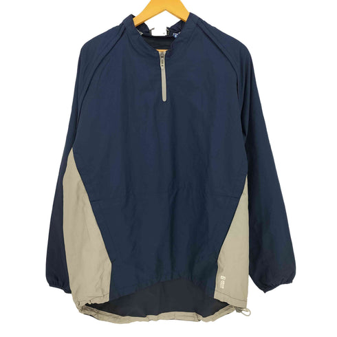 マジェスティック MAJESTIC Cool Base Convertible Gamer Jacket ハーフジップ 袖デタッチャブル ラグラン プルオーバージャケット メンズ