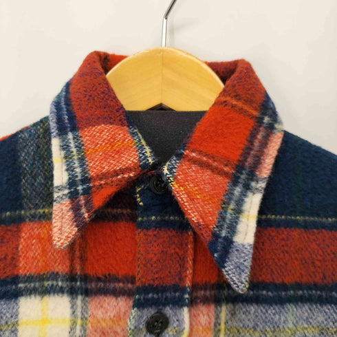タウンクラフト TOWNCRAFT 70S チェックネルシャツ レディース 14-16