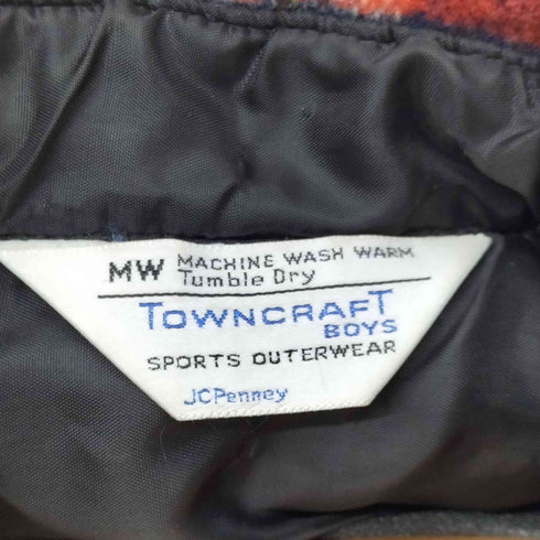タウンクラフト TOWNCRAFT 70S チェックネルシャツ レディース 14-16
