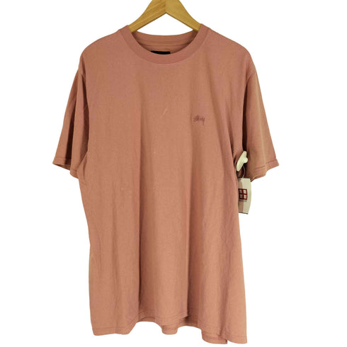 ステューシー Stussy ワンポイント ロゴ刺繍 S/S Tシャツ メンズ import:M
