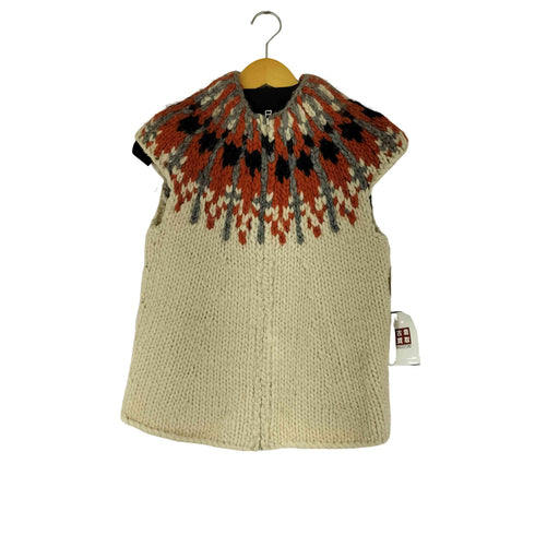 ツモリチサト TSUMORI CHISATO カウチンニットベスト レディース US:0-2