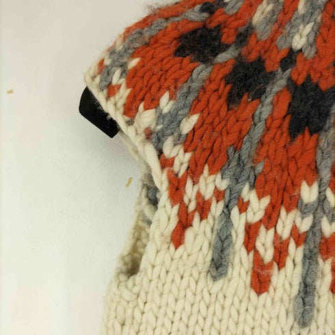 ツモリチサト TSUMORI CHISATO カウチンニットベスト レディース US:0-2