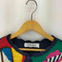 カレンスコット KAREN SCOTT 90S HAND KNITS 総柄コットンカーディガン レディース
