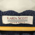 カレンスコット KAREN SCOTT 90S HAND KNITS 総柄コットンカーディガン レディース