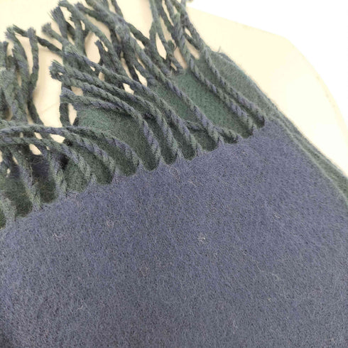 カシミヤ CASHMERE ウールフリンジマフラー メンズ