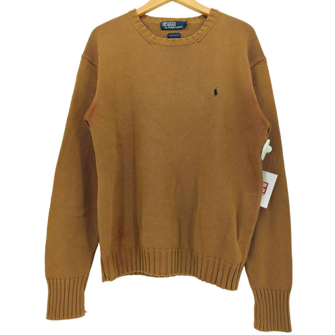 ポロバイラルフローレン Polo by RALPH LAUREN 90s ポニー刺繍 コットン ニット メンズ import:M