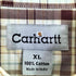 カーハート Carhartt ロゴパッチ チェック コットンワークシャツ メンズ import:XL
