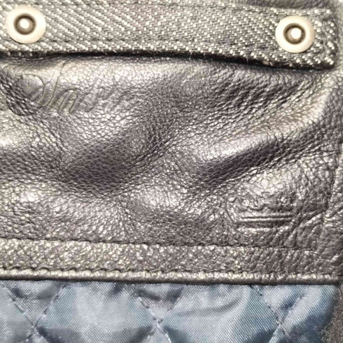 SABLE CLUTCH セーブルクラッチ メルトンコンビWライダースジャケット メンズ import:S