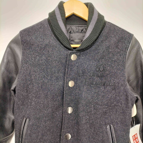マウジー moussy レザー 袖切替 スタジャン メンズ JPN:1