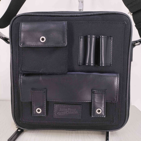 ジャンポールゴルチエ Jean Paul GAULTIER キャンバス レザー ワーク ショルダーバッグ メンズ