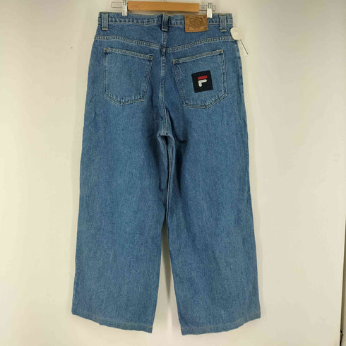 フィラ FILA 90S ワイドデニムパンツ バックパッチ メンズ FR:36-38