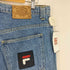 フィラ FILA 90S ワイドデニムパンツ バックパッチ メンズ FR:36-38