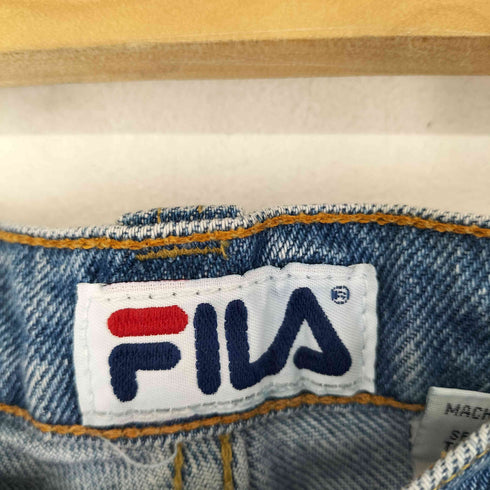 フィラ FILA 90S ワイドデニムパンツ バックパッチ メンズ FR:36-38