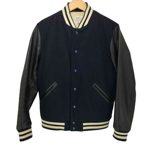 フリークスストア FREAKS STORE カウレザー 袖切替 スタジャン メンズ JPN:M