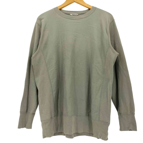 オーラリー AURALEE 2017AW SUPER HIGH GAUGE SWEAT P/O メンズ JPN:4