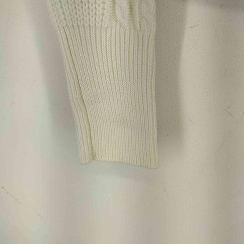 マウジー moussy 23AW F/PEARL BUTTON STAND FRILL カーディガン レディース FREE
