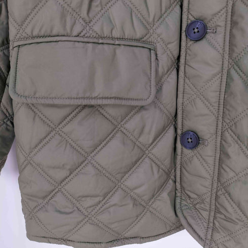 ブルックスブラザーズ BROOKS BROTHERS 裏地チェック コーデュロイ切替 キルティングジャケット メンズ import:XS