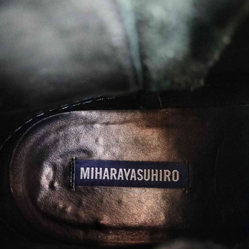 ミハラヤスヒロ MIHARA YASUHIRO レザーハイカットスニーカー メンズ JPN:27
