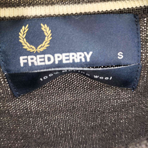 フレッドペリー FRED PERRY ウール クラシック クルーネック セーター Wool Classic Crew Neck Sweater メンズ import:S