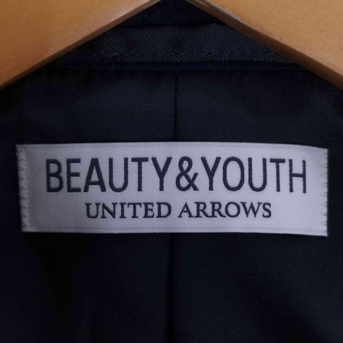ビューティーアンドユースユナイテッドアローズ BEAUTY & YOUTH UNITED ARROWS ソリッド 120S メルトン チェスターコート メンズ JPN:L