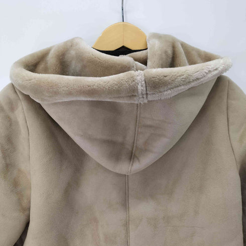 カージュ Khaju 裏地ファーフーデットコート レディース JPN:36
