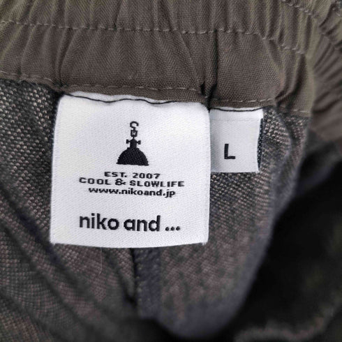 ニコアンド niko and... 2SETスカート×パンツ レディース JPN:L