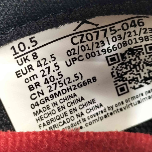 ジョーダンブランド JORDAN BRAND WMNS AIR JORDAN 1 LOW OG UNC TO CHICAGO メンズ JPN:27.5