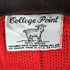 COLLEGE POINT 90S MADE IN USA アクリルニットカーディガン レディース