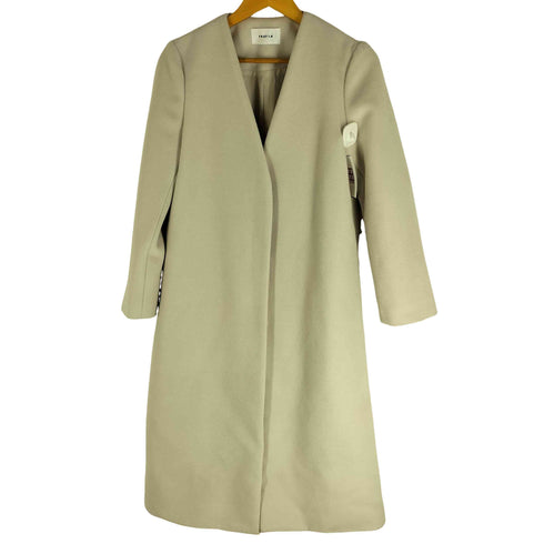 フレイアイディー FRAY I.D 19AW ノーカラーチェスターコート レディース FREE