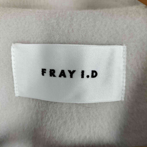 フレイアイディー FRAY I.D 19AW ノーカラーチェスターコート レディース FREE