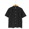 コムデギャルソンオム COMME des GARCONS HOMME 00s 田中オム ポリエステル 開襟 オープンカラーシャツ メンズ