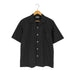 コムデギャルソンオム COMME des GARCONS HOMME 00s 田中オム ポリエステル 開襟 オープンカラーシャツ メンズ