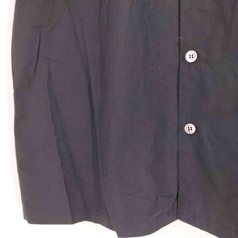 コムデギャルソンオム COMME des GARCONS HOMME 00s 田中オム ポリエステル 開襟 オープンカラーシャツ メンズ