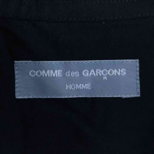 コムデギャルソンオム COMME des GARCONS HOMME 00s 田中オム ポリエステル 開襟 オープンカラーシャツ メンズ