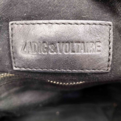 ザディグエヴォルテール ZADIG&VOLTAIRE レザー切替 ナイロンバックパック レディース
