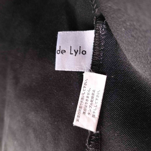 maison de lyla ツートンレーヨンワンピース レディース