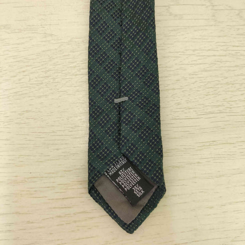 エンポリオアルマーニ EMPORIO ARMANI イタリア製 シルク混 総柄ネクタイ メンズ