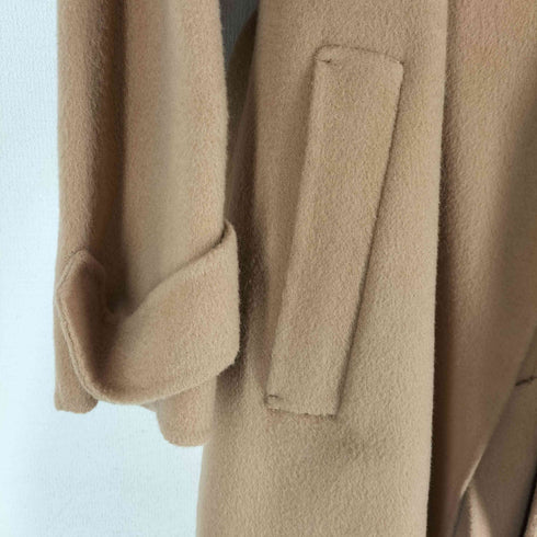 ロペ ROPE 18AW ウール ボタンレス ベルデッド チェスターコート レディース JPN:38