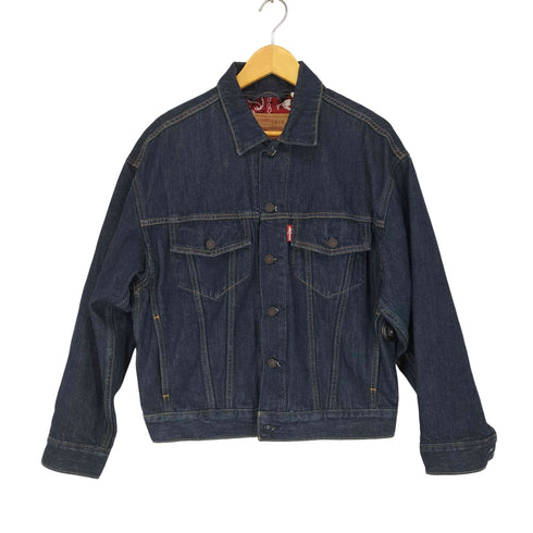 リーバイス Levis 裏地バンダナ デニムトラッカージャケット メンズ XS