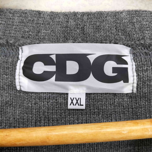 シーディージーコムデギャルソン CDG COMME des GARCONS AD2024 背面プリントカーディガン メンズ JPN:XXL