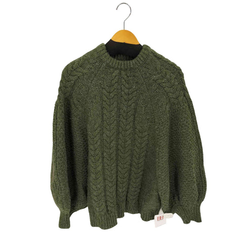 セレクトモカ SELECT MOCA 22AW ヘリンボーンドルマンオーバーニット レディース FREE