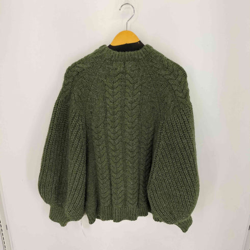 セレクトモカ SELECT MOCA 22AW ヘリンボーンドルマンオーバーニット レディース FREE